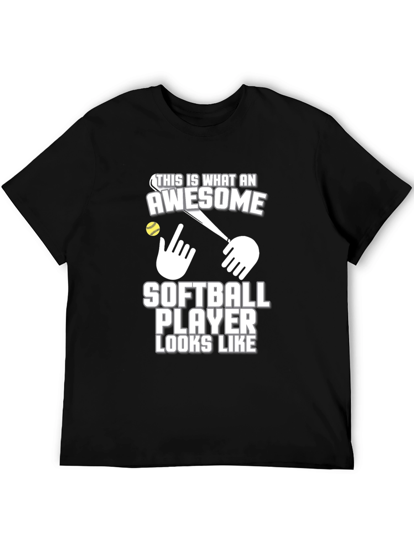 Awesome Softball Player T-Shirt