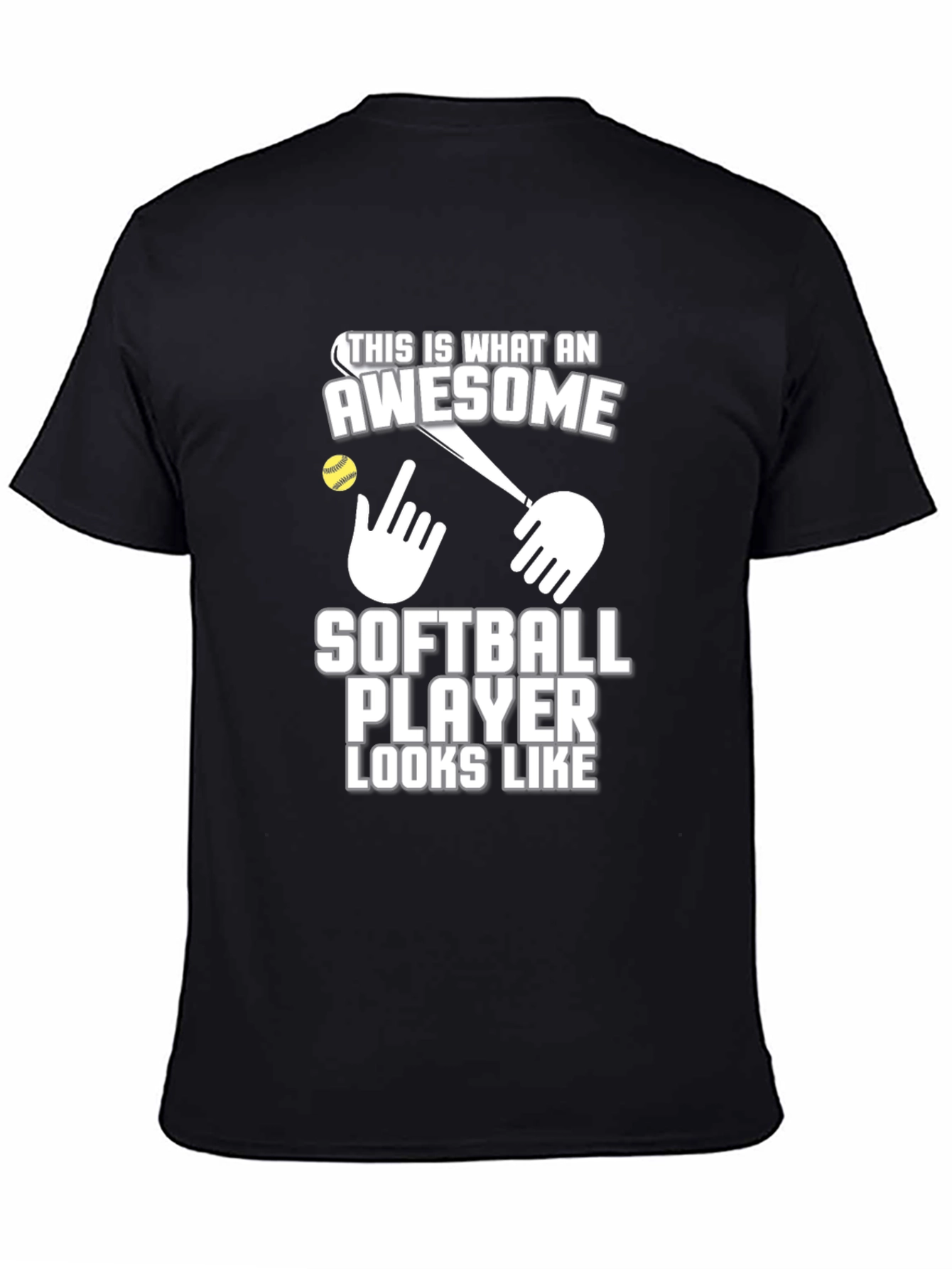 Awesome Softball Player T-Shirt
