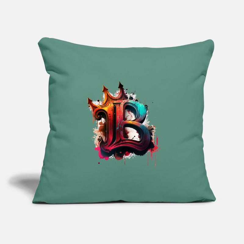 Graffiti Initial Letter "B" with 👑