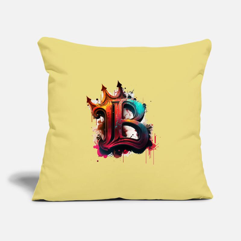 Graffiti Initial Letter "B" with 👑