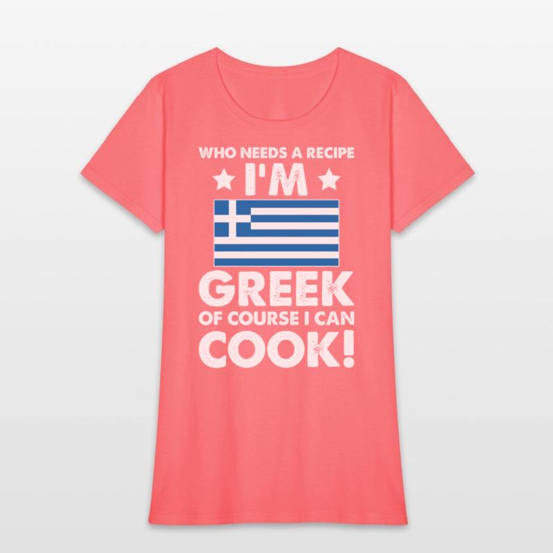 Greek Cuisine Cook Chef I´m Greek Of Course I
