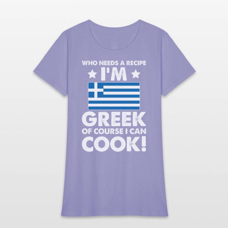 Greek Cuisine Cook Chef I´m Greek Of Course I