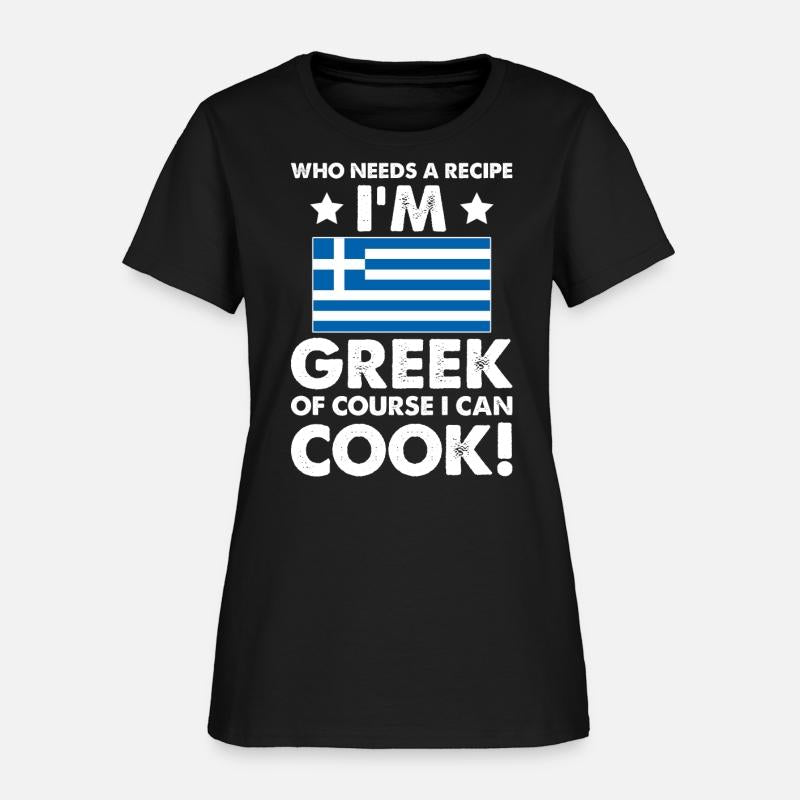 Greek Cuisine Cook Chef I´m Greek Of Course I