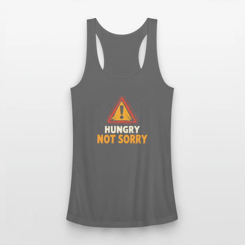 Grumpy When Hungry T-Shirt Hangry Humor Food Mood