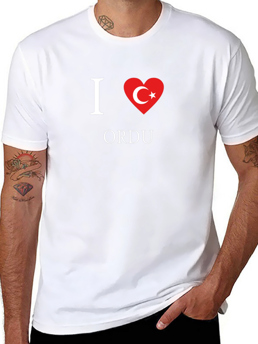 I Love Ordu Turkey T-Shirt