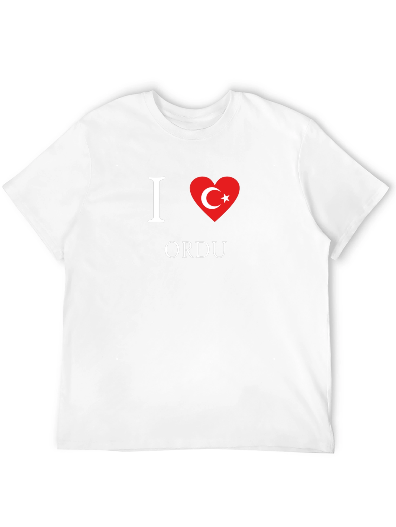 I Love Ordu Turkey T-Shirt