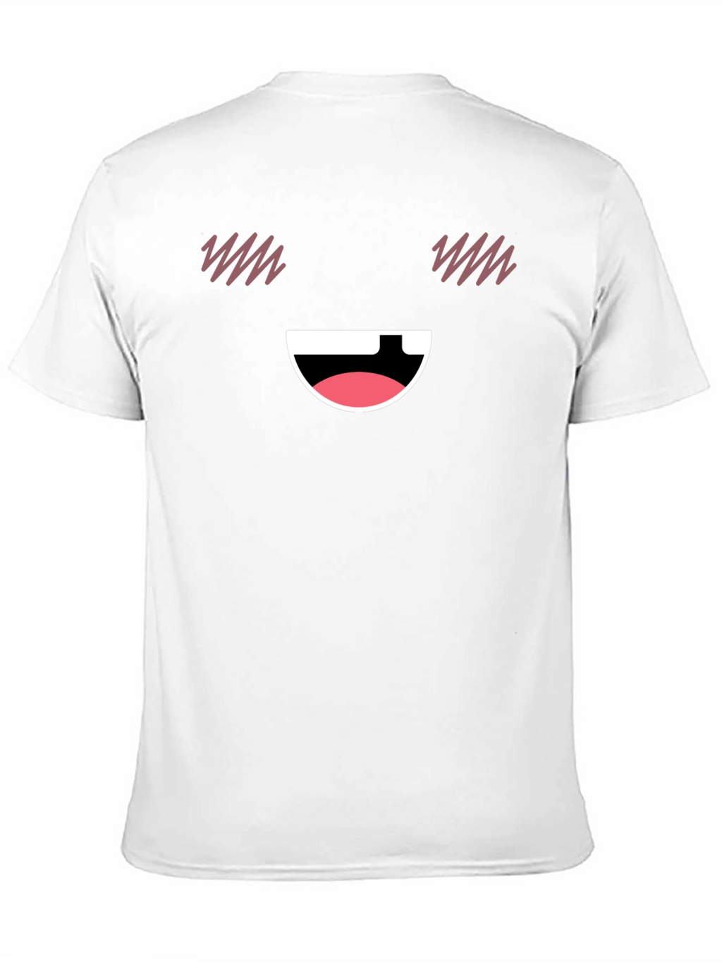 Funny Face Graphic T-Shirt - Black Casual Tee