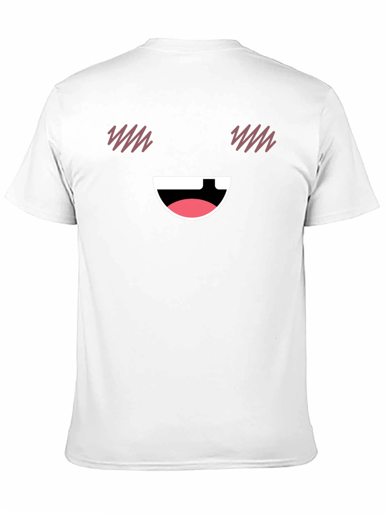 Funny Face Graphic T-Shirt - Black Casual Tee