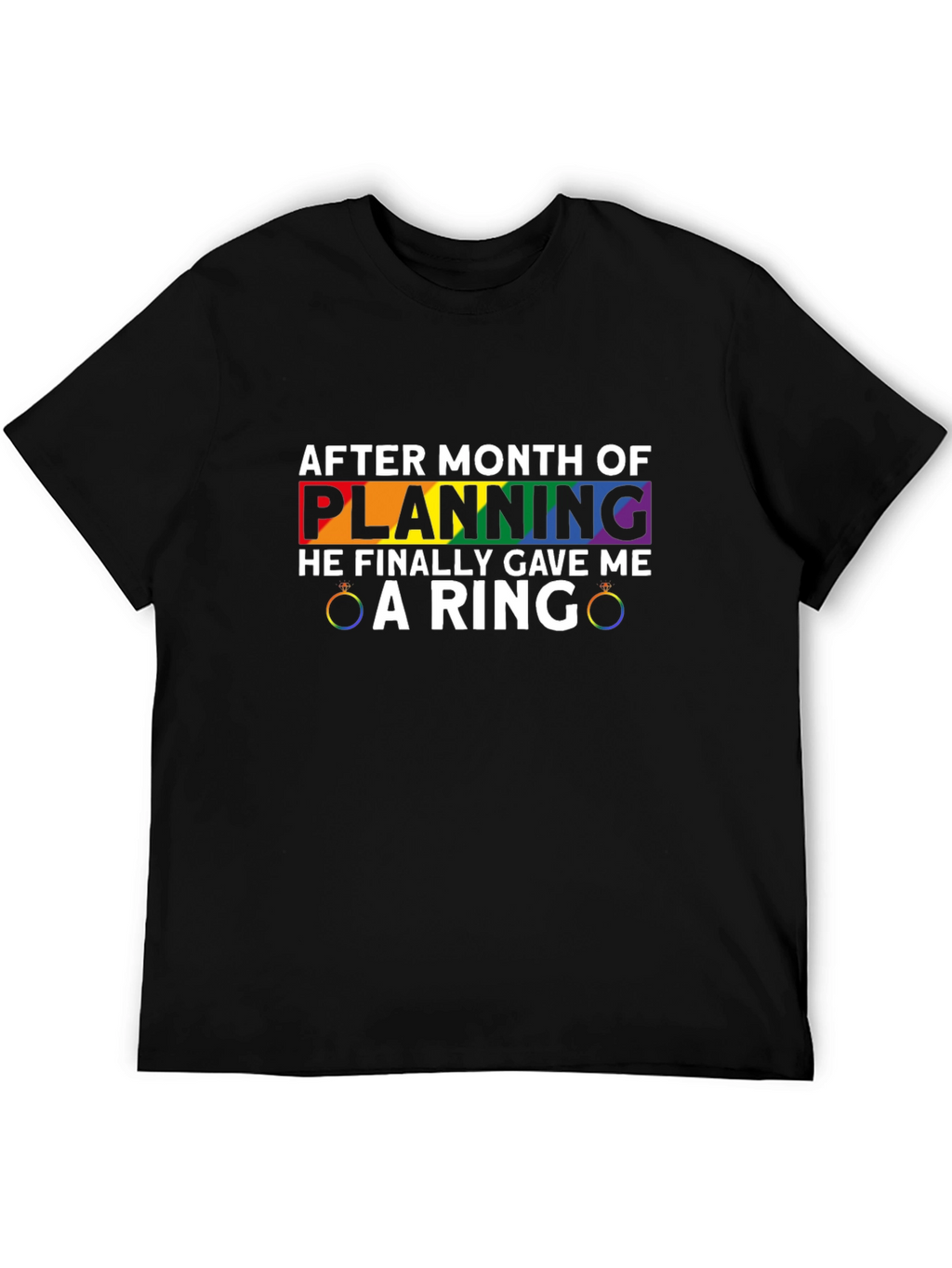 Rainbow Planning Ring T-Shirt