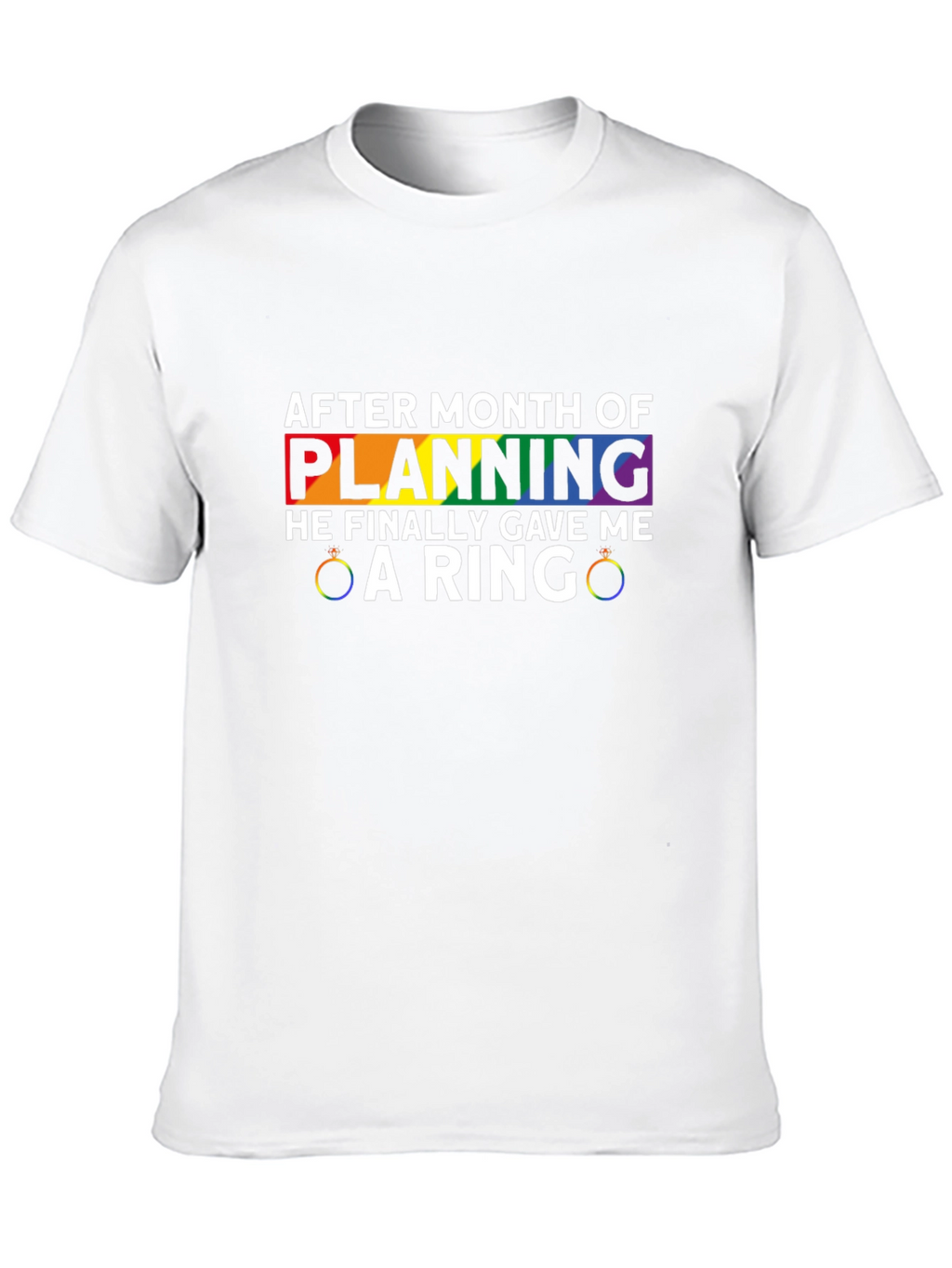 Rainbow Planning Ring T-Shirt