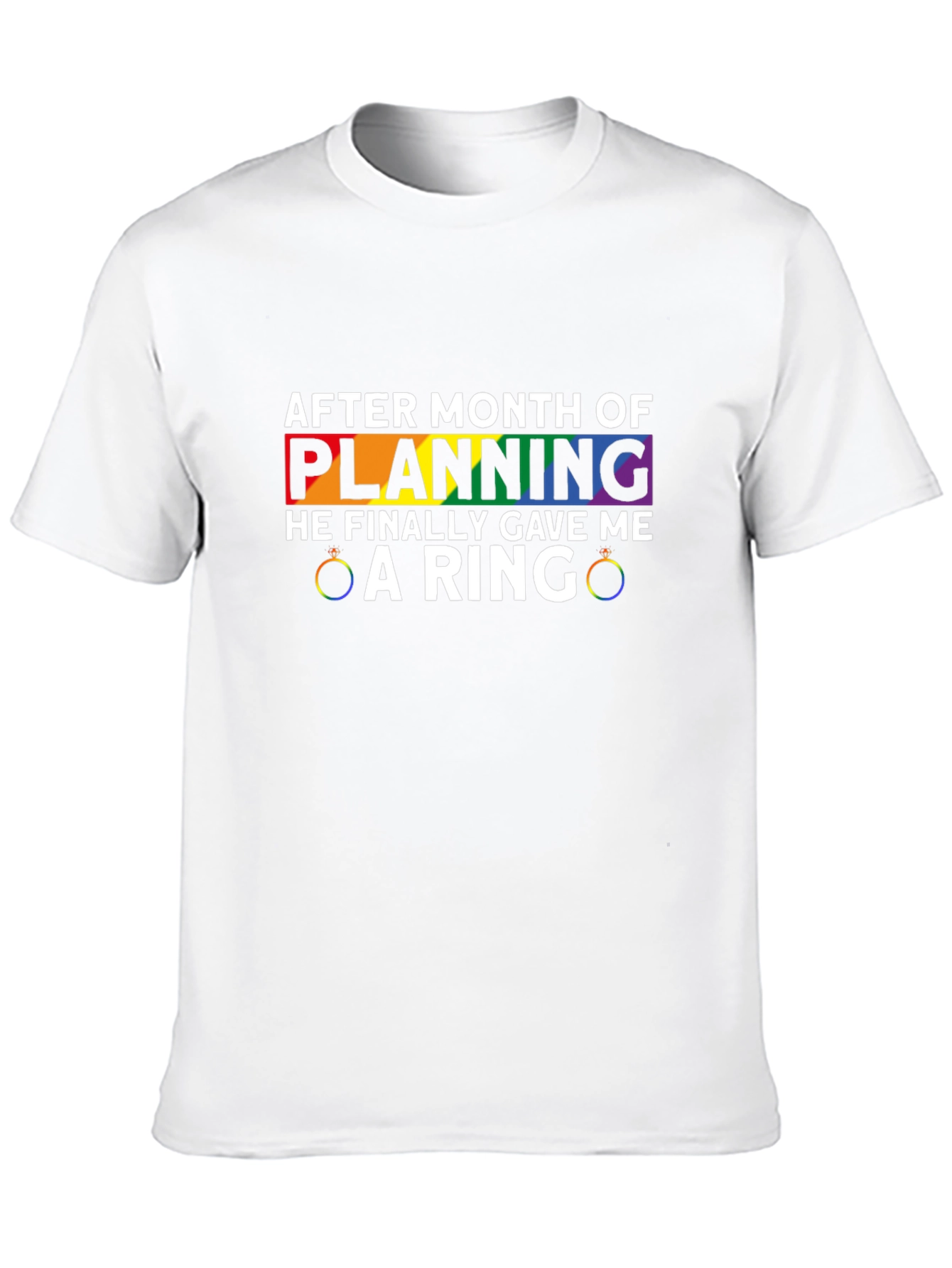 Rainbow Planning Ring T-Shirt