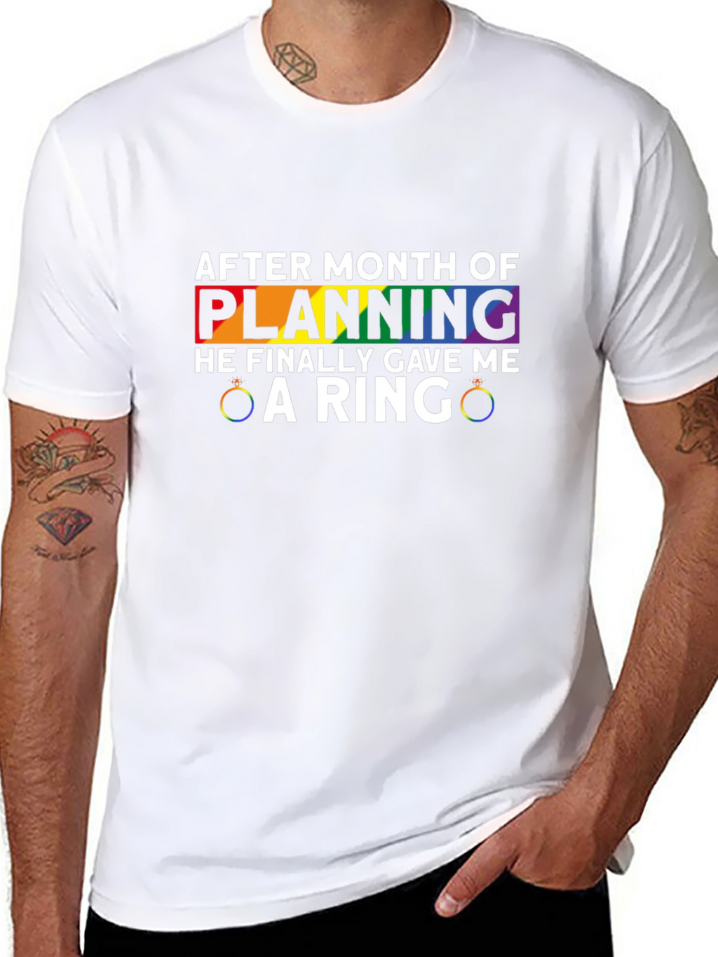 Rainbow Planning Ring T-Shirt