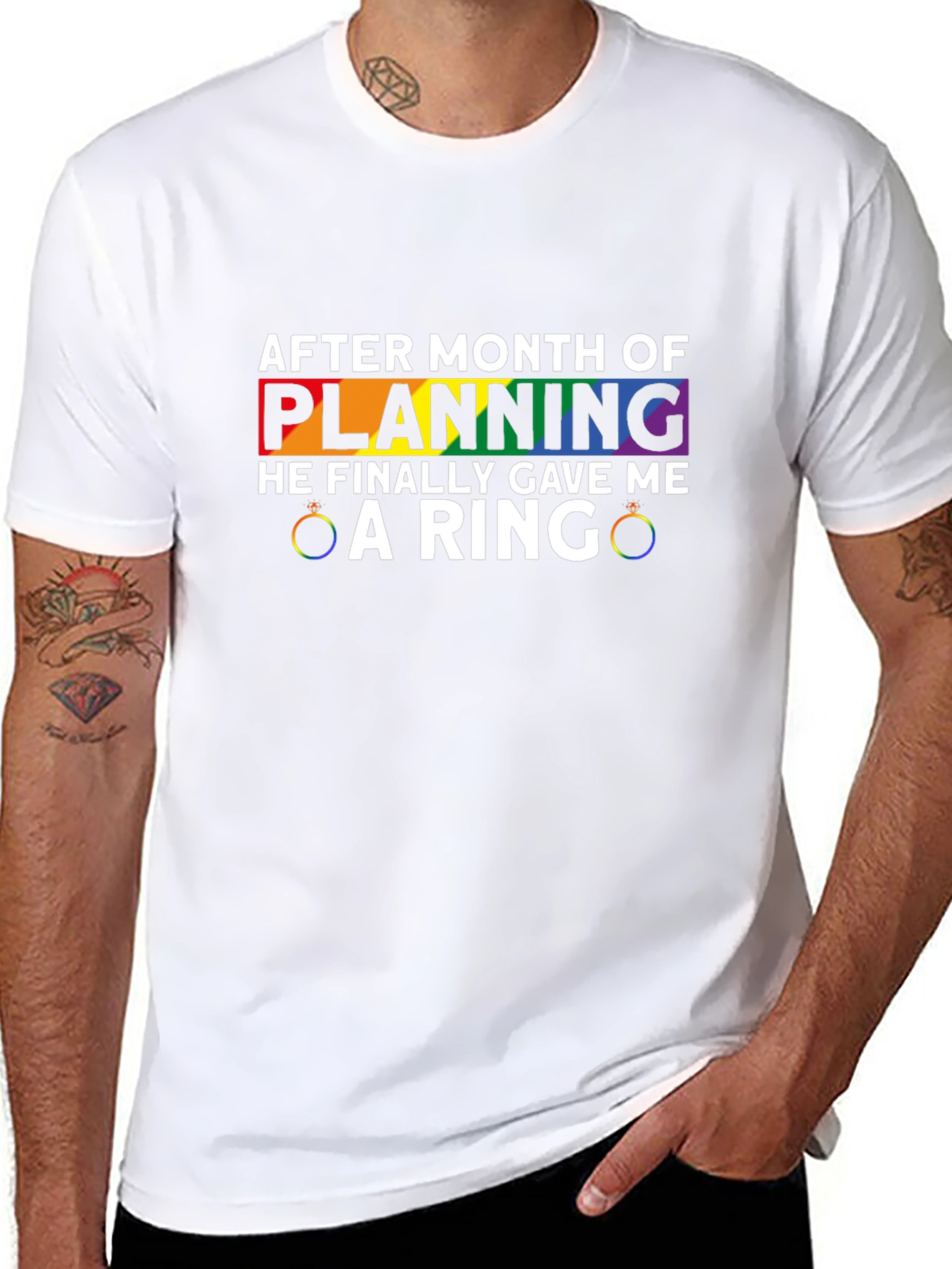 Rainbow Planning Ring T-Shirt