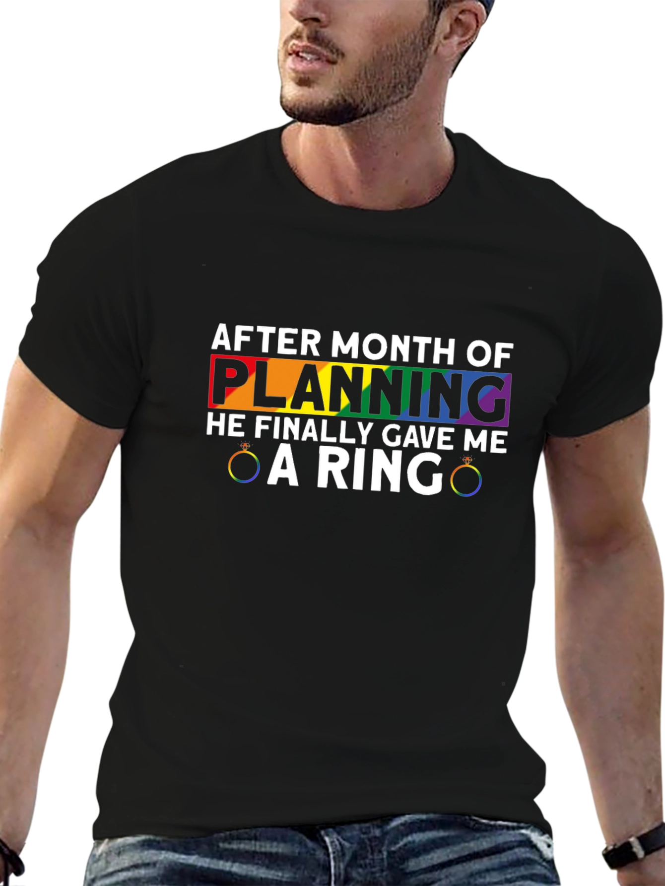 Rainbow Planning Ring T-Shirt