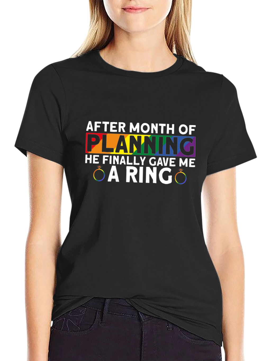 Rainbow Planning Ring T-Shirt