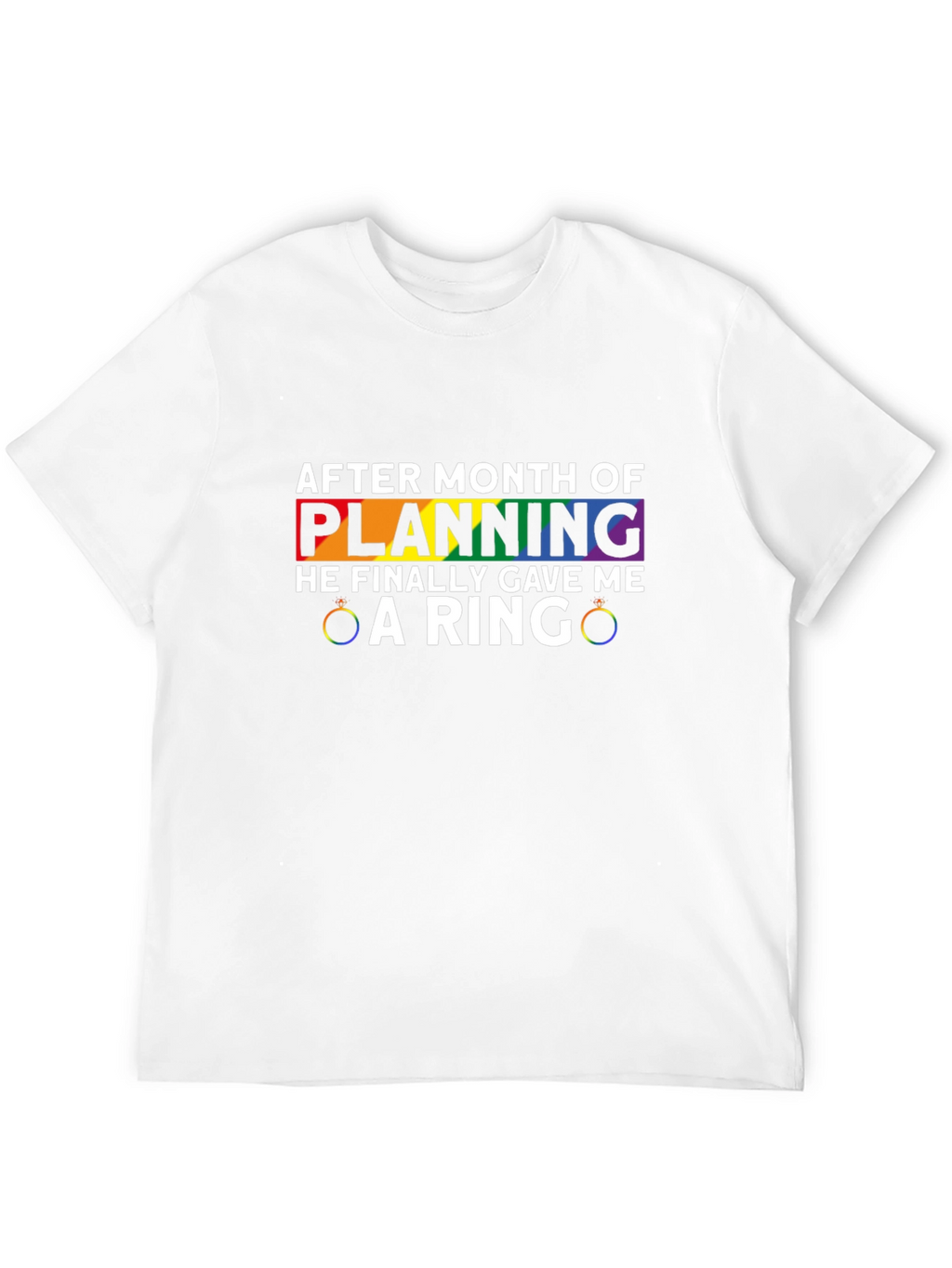 Rainbow Planning Ring T-Shirt