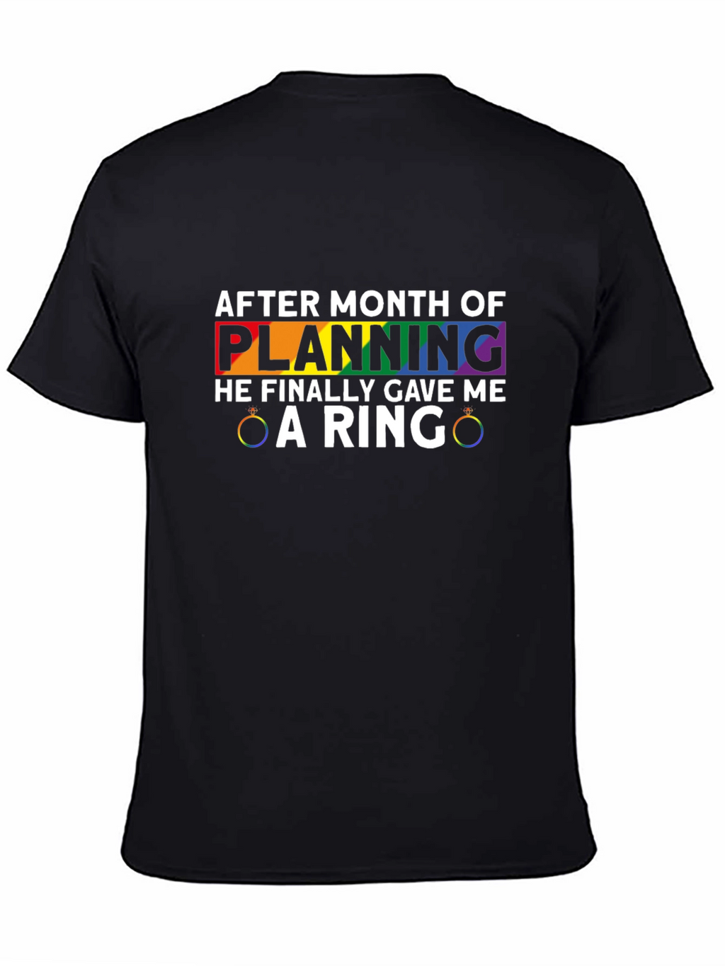 Rainbow Planning Ring T-Shirt