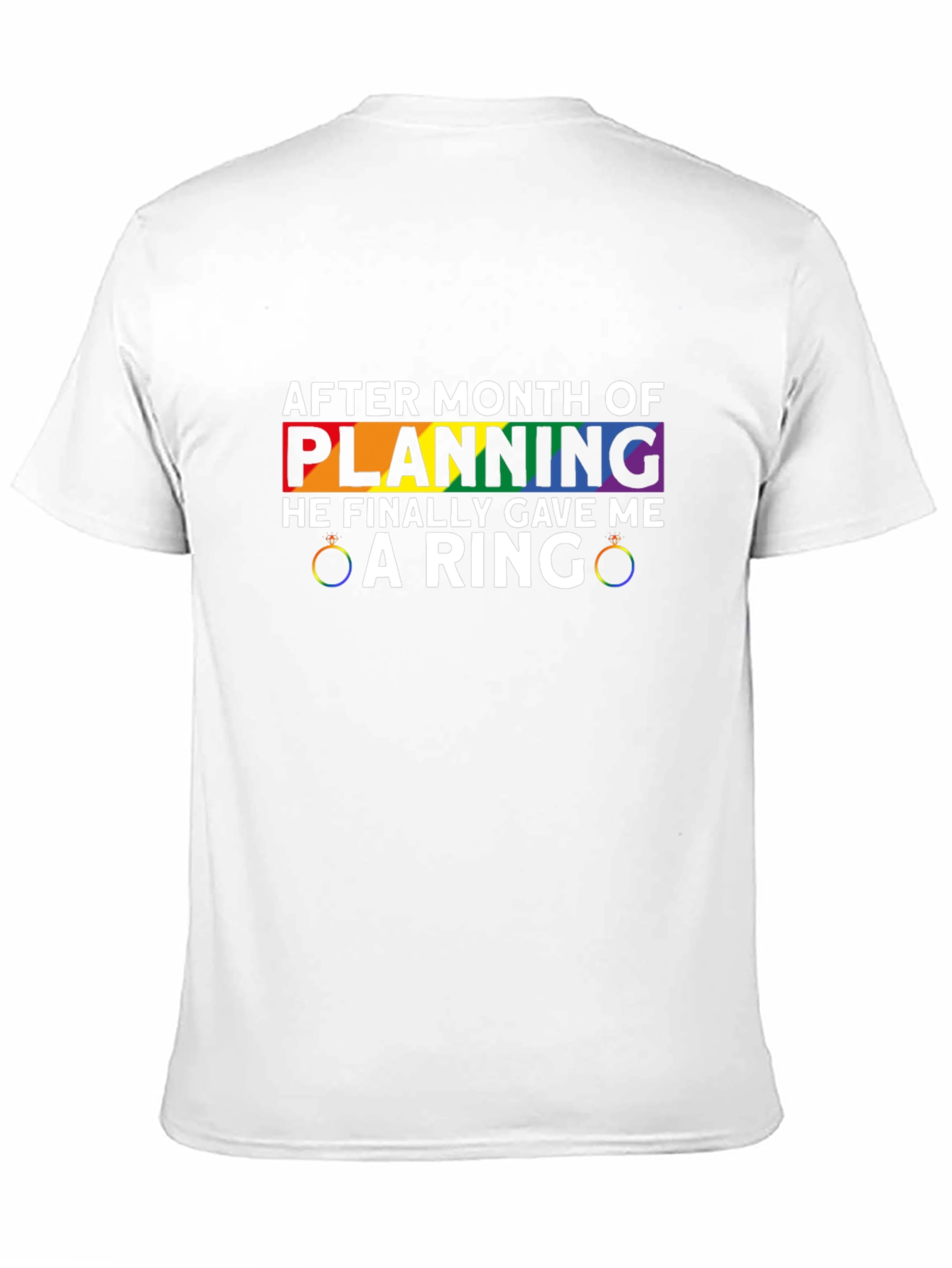 Rainbow Planning Ring T-Shirt
