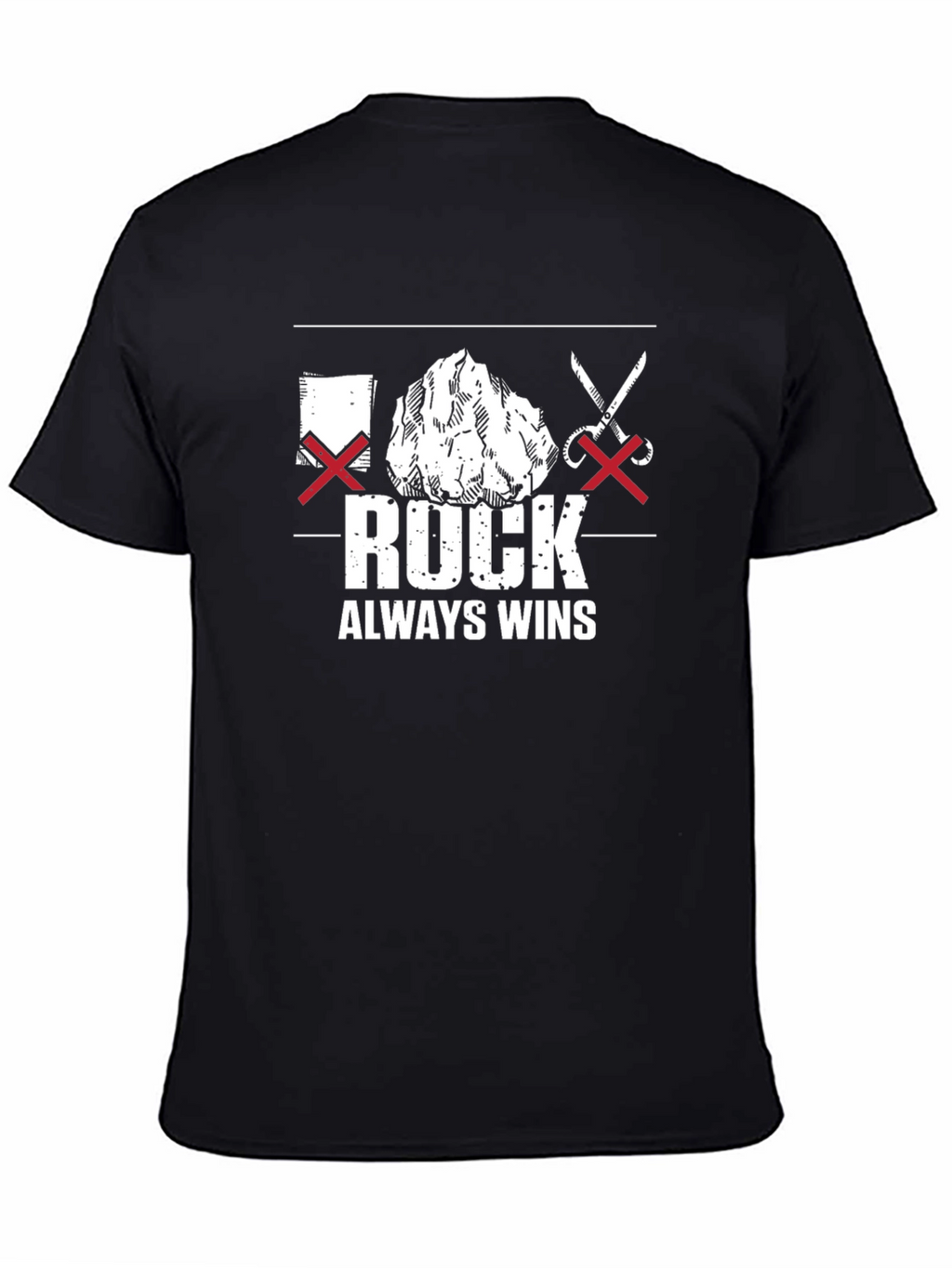 Rock Always Wins T-Shirt