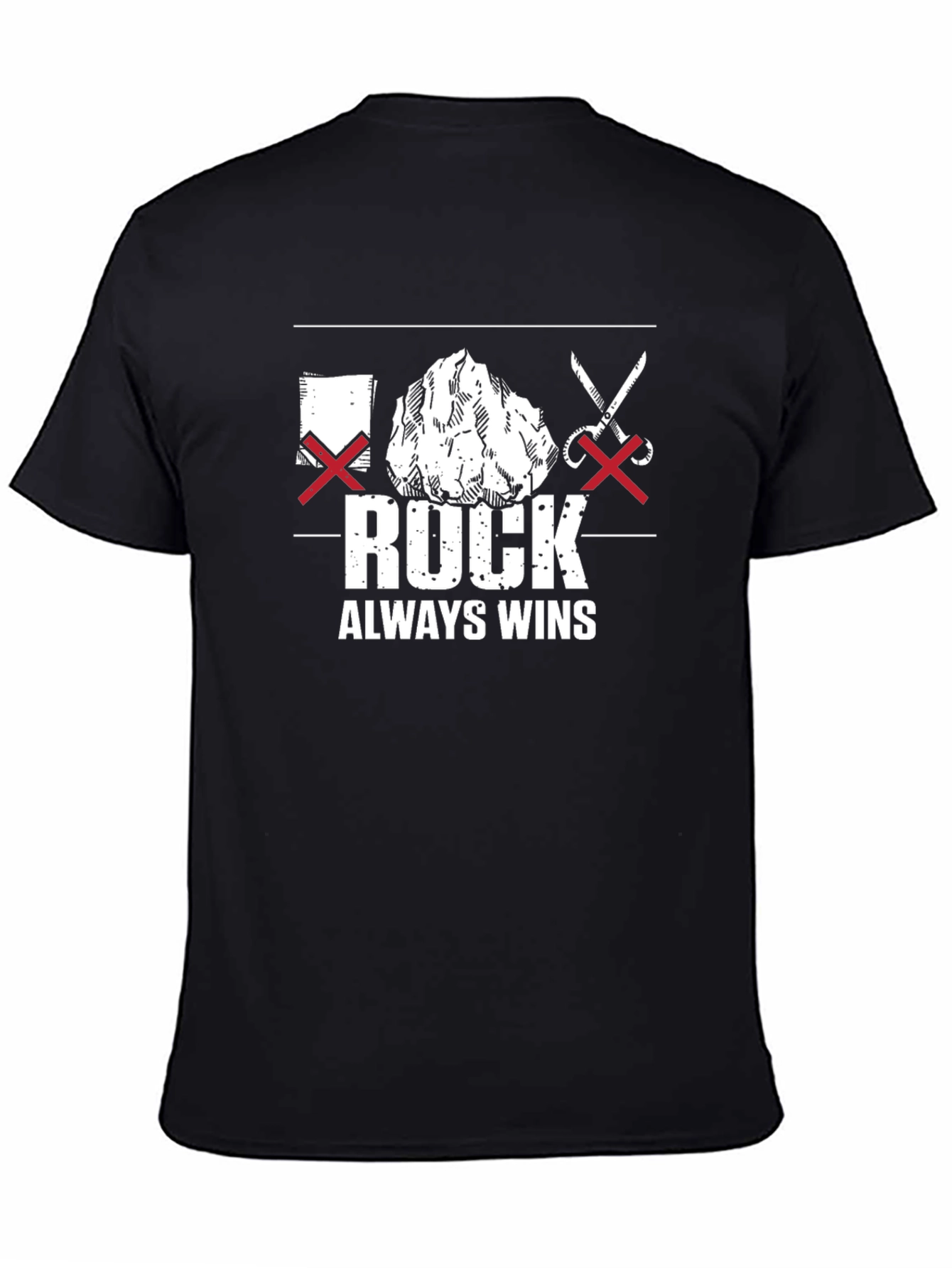 Rock Always Wins T-Shirt