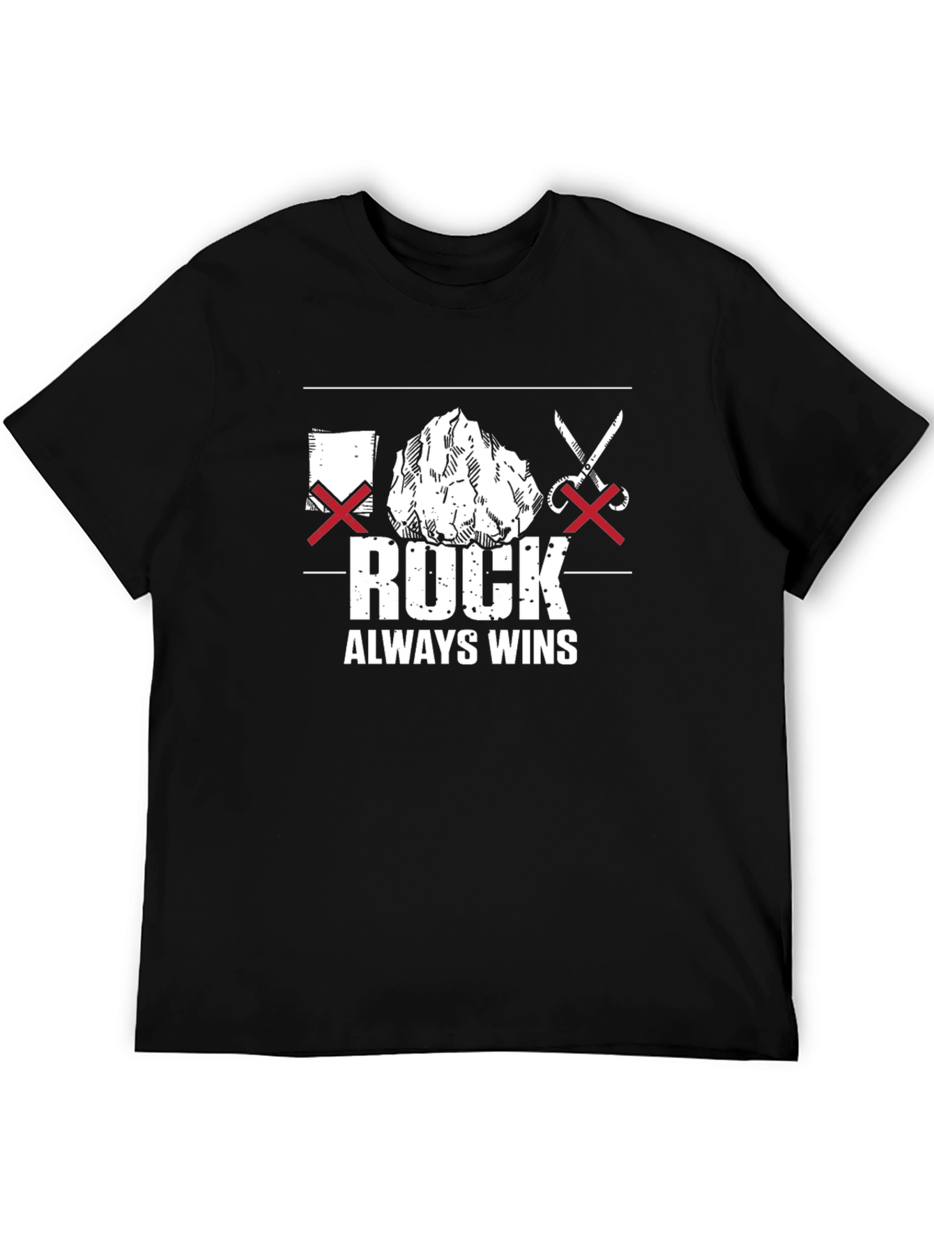 Rock Always Wins T-Shirt