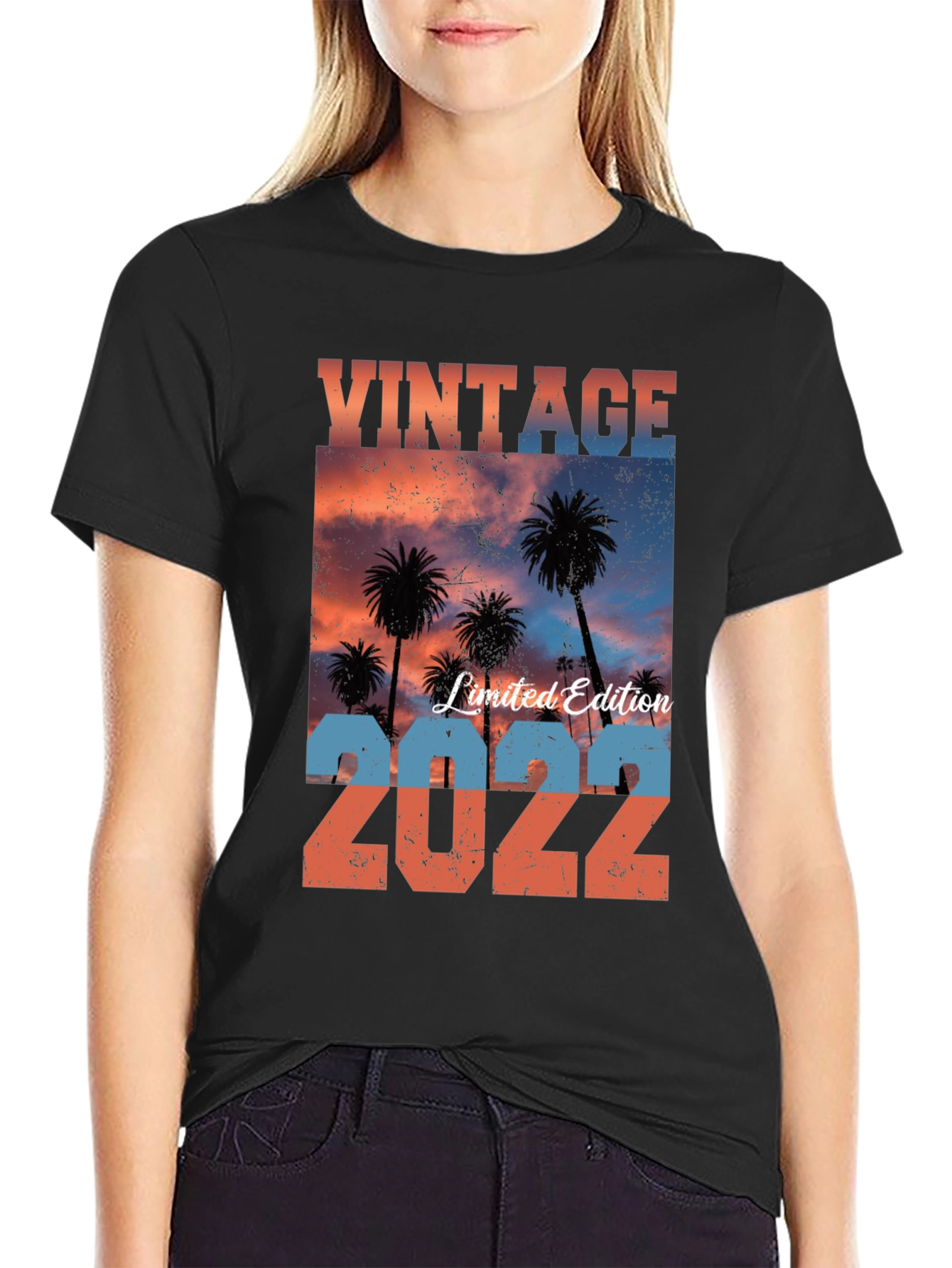 Vintage 2022 Limited Edition Palm Tree T-Shirt