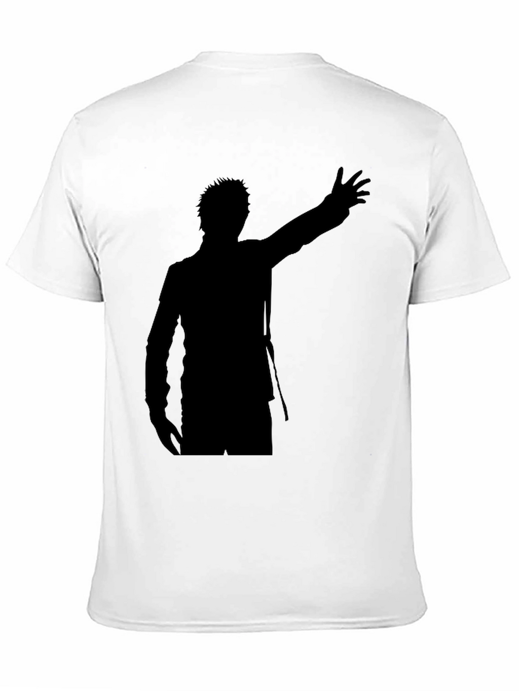 Silhouette Graphic Black Tee