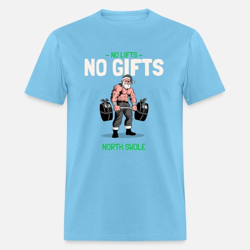 Gym themed Christmas T shirt