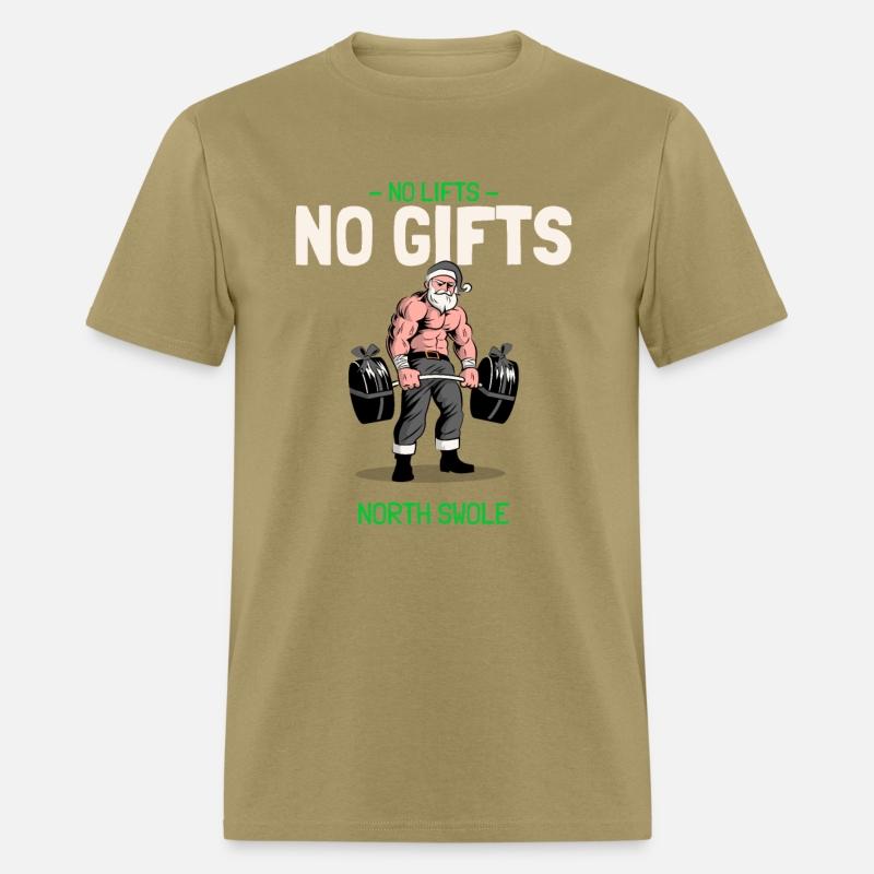 Gym themed Christmas T shirt