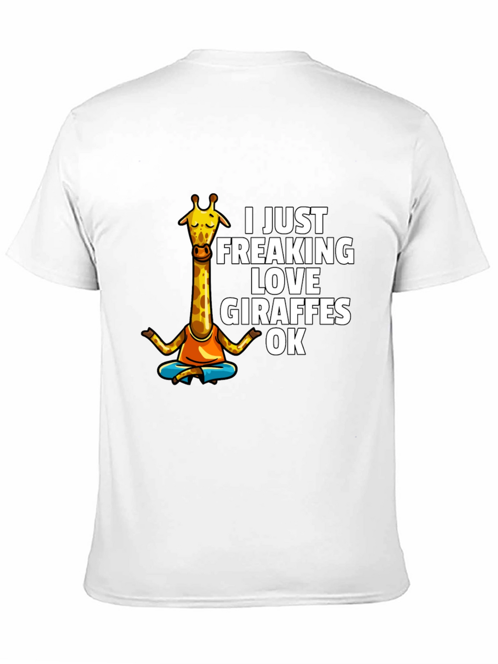 Funny Giraffe Lover Graphic T-Shirt