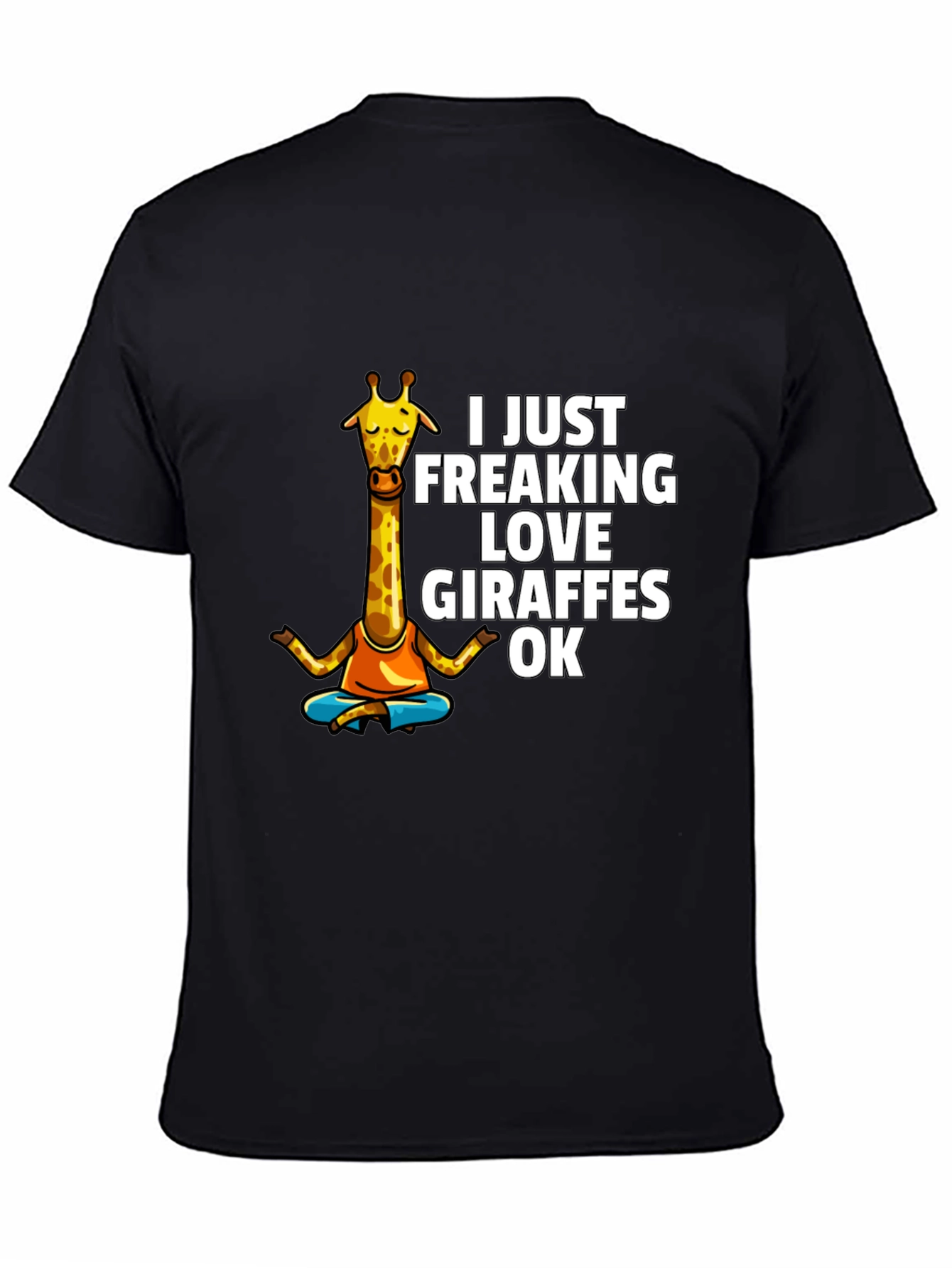 Funny Giraffe Lover Graphic T-Shirt