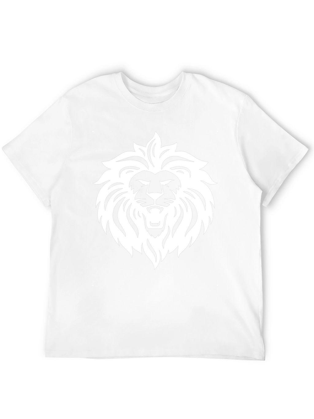 Bold Lion Graphic Black T-Shirt
