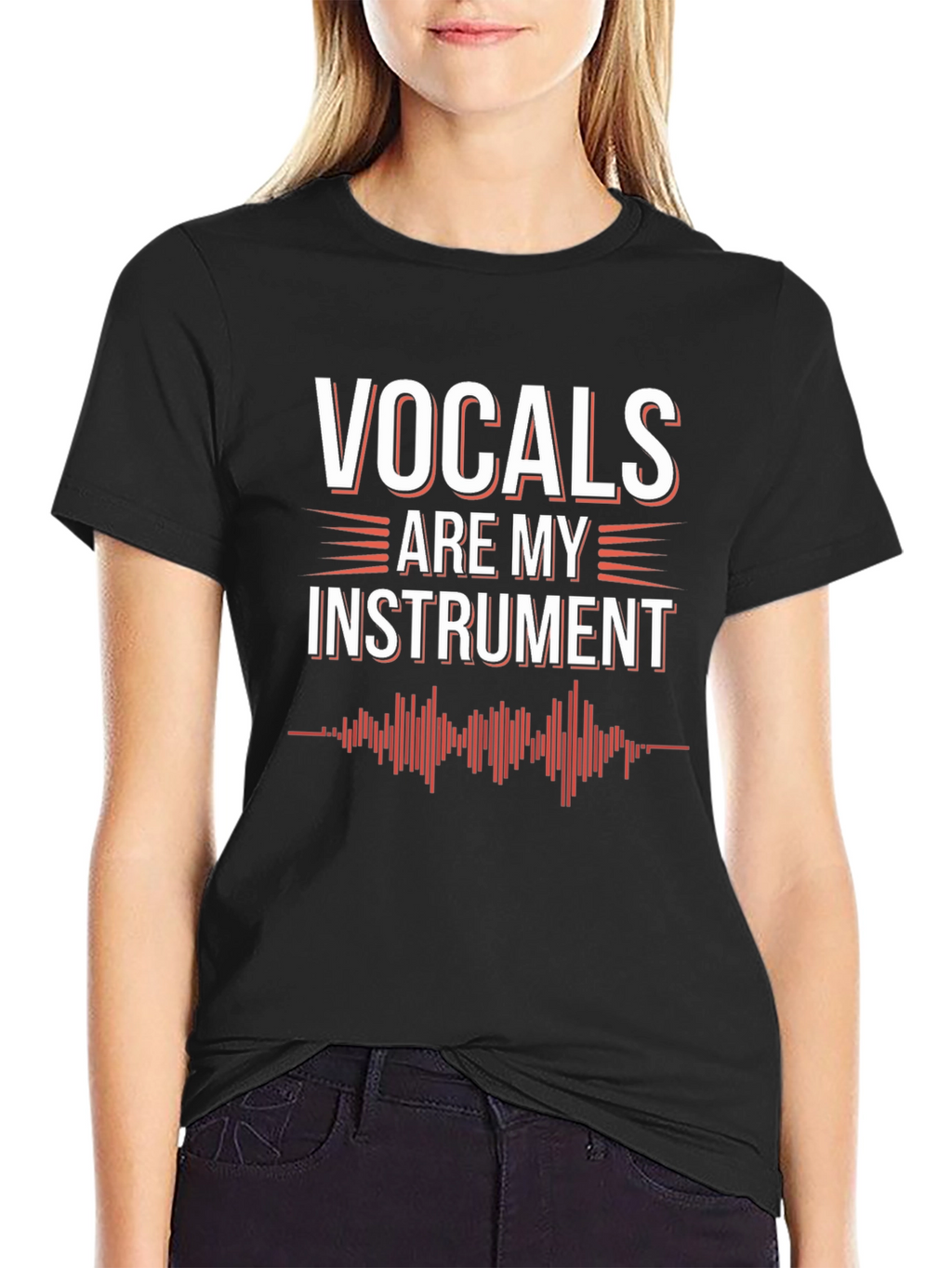 Vocals Are My Instrument Graphic Tee - Musician T-Shirt