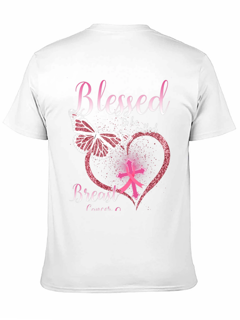 Breast Cancer Awareness Blessed T-Shirt