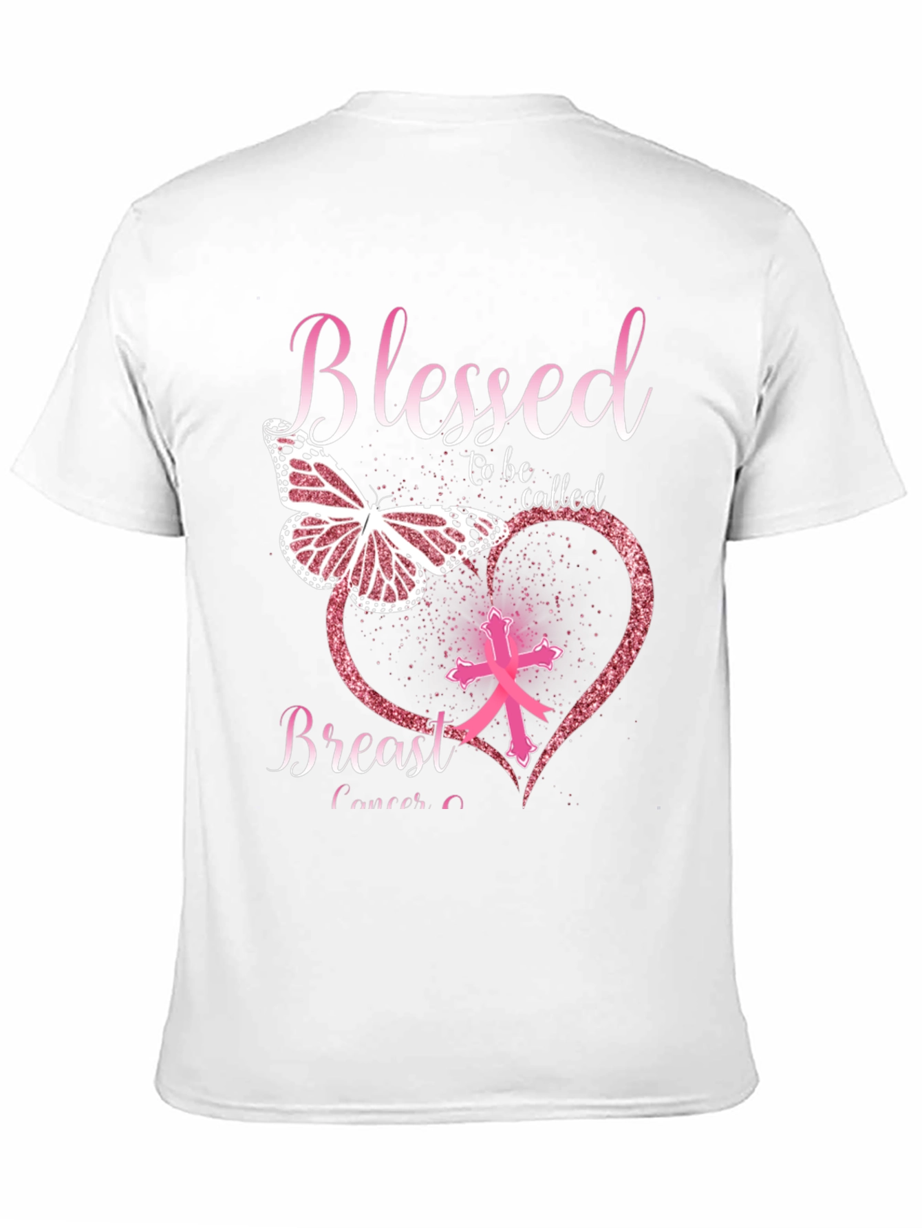 Breast Cancer Awareness Blessed T-Shirt