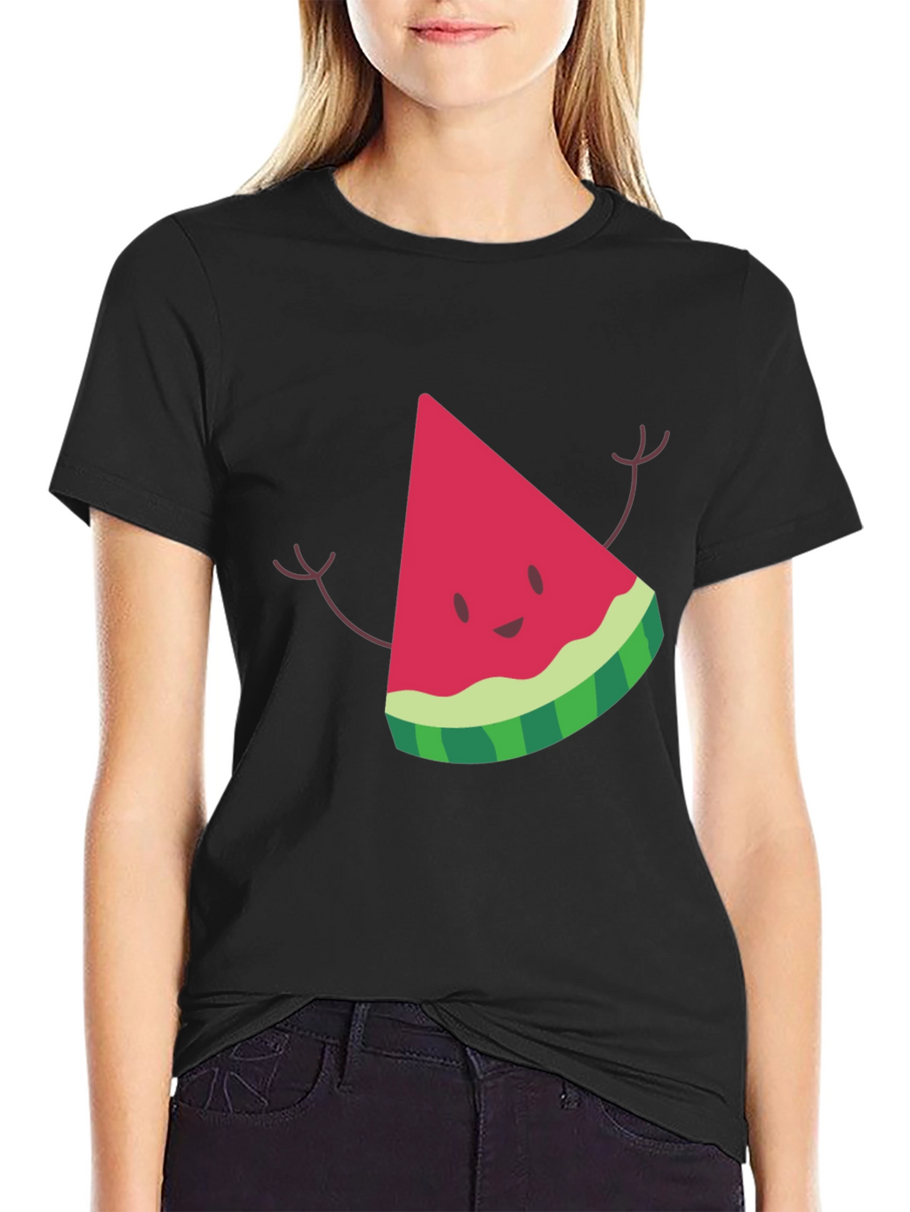 Fun Watermelon Graphic T-Shirt