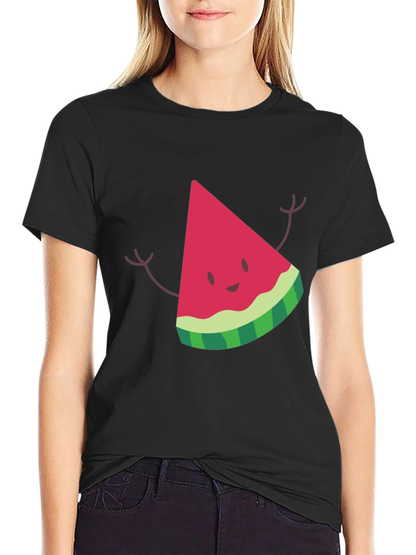 Fun Watermelon Graphic T-Shirt