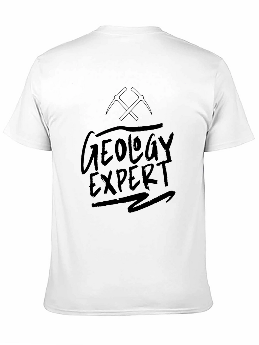 Geology Expert Black Graphic Tee