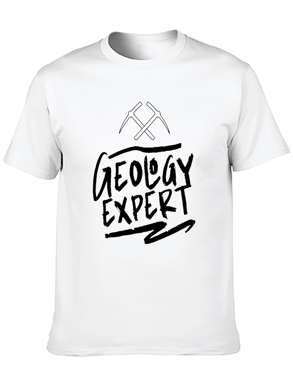 Geology Expert Black Graphic Tee