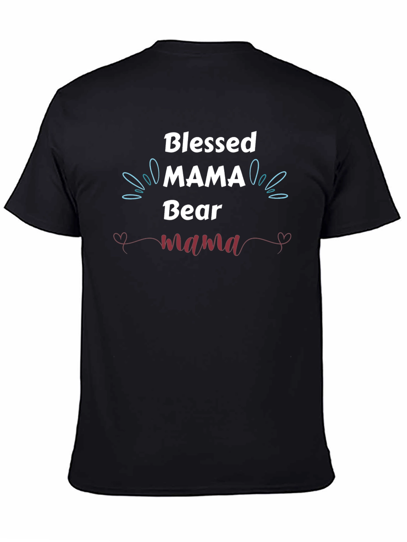 Blessed Mama Bear T-Shirt - Cute Family Tee