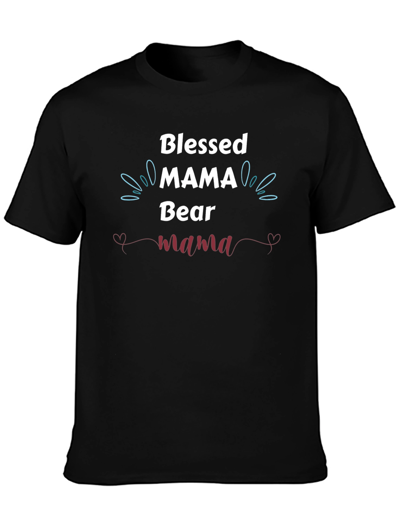 Blessed Mama Bear T-Shirt - Cute Family Tee