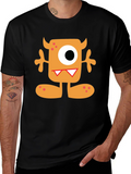 Monster Graphic Tee - Fun Cartoon Character Shirt