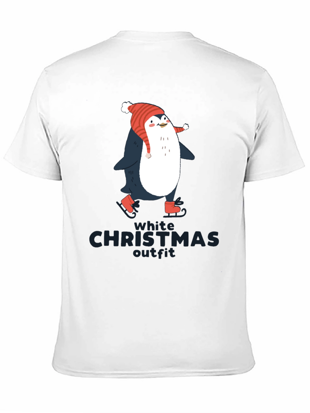 Penguin Christmas Outfit T-Shirt