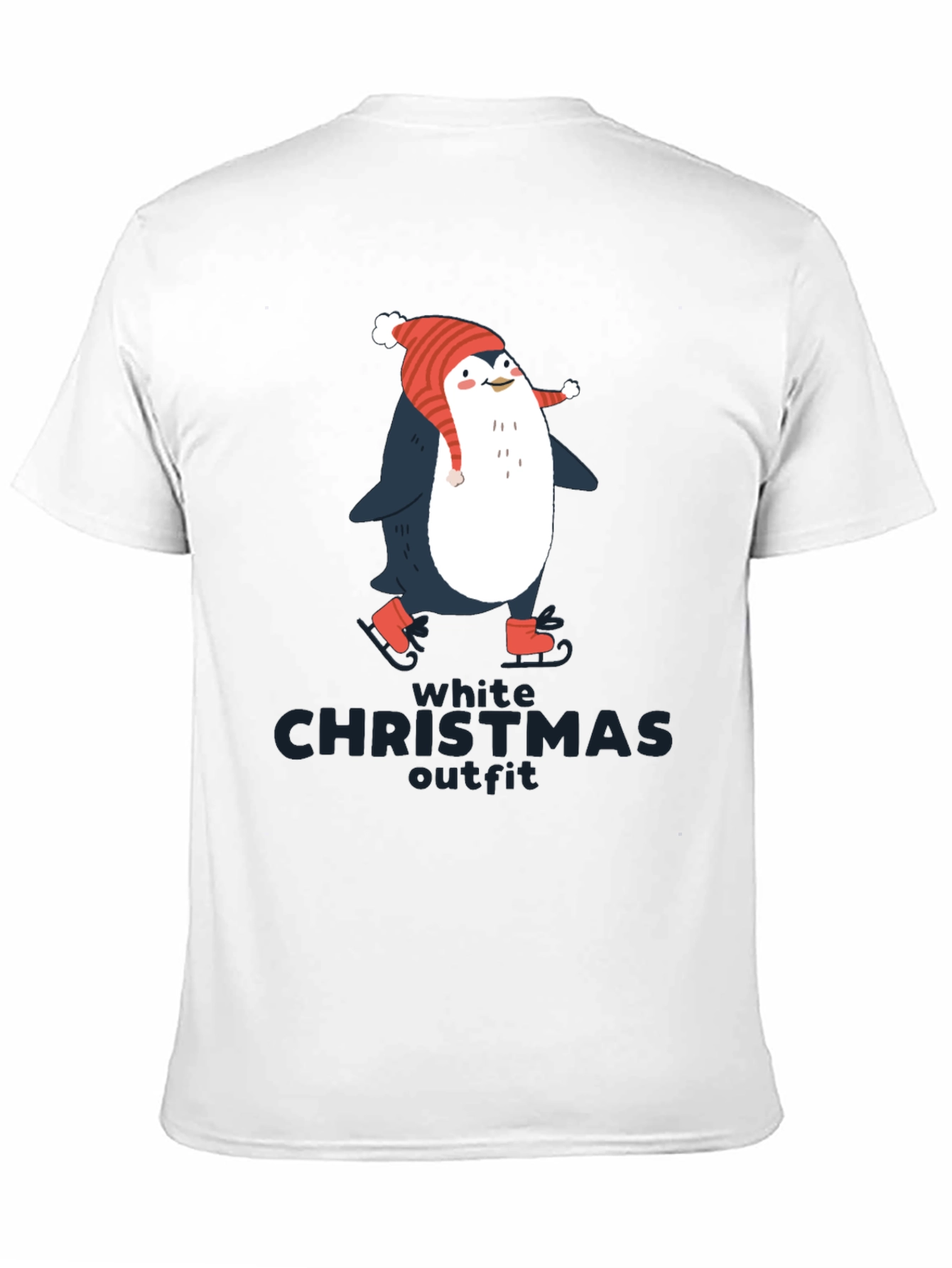 Penguin Christmas Outfit T-Shirt