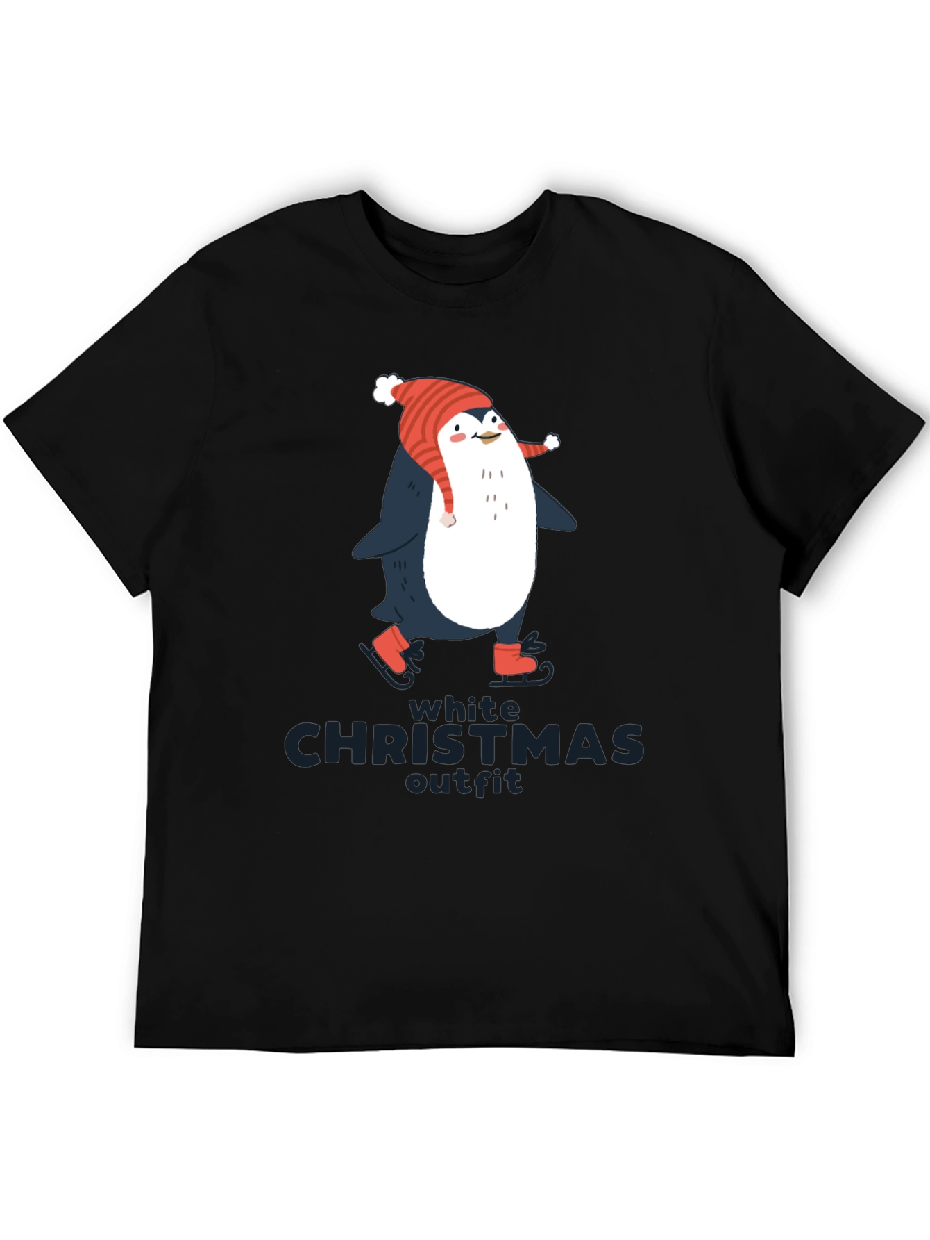 Penguin Christmas Outfit T-Shirt