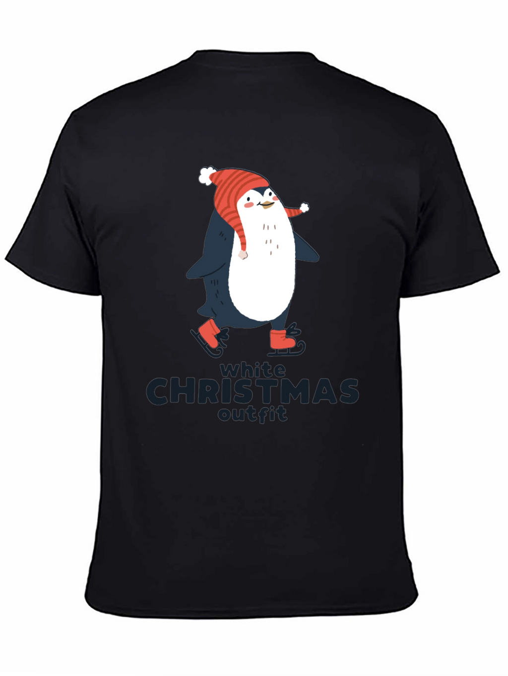 Penguin Christmas Outfit T-Shirt