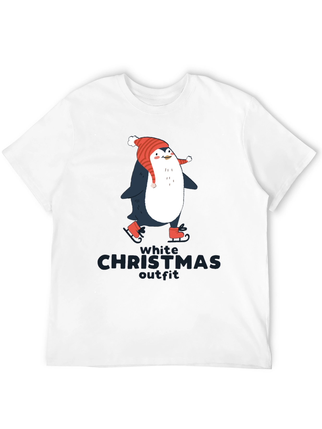 Penguin Christmas Outfit T-Shirt