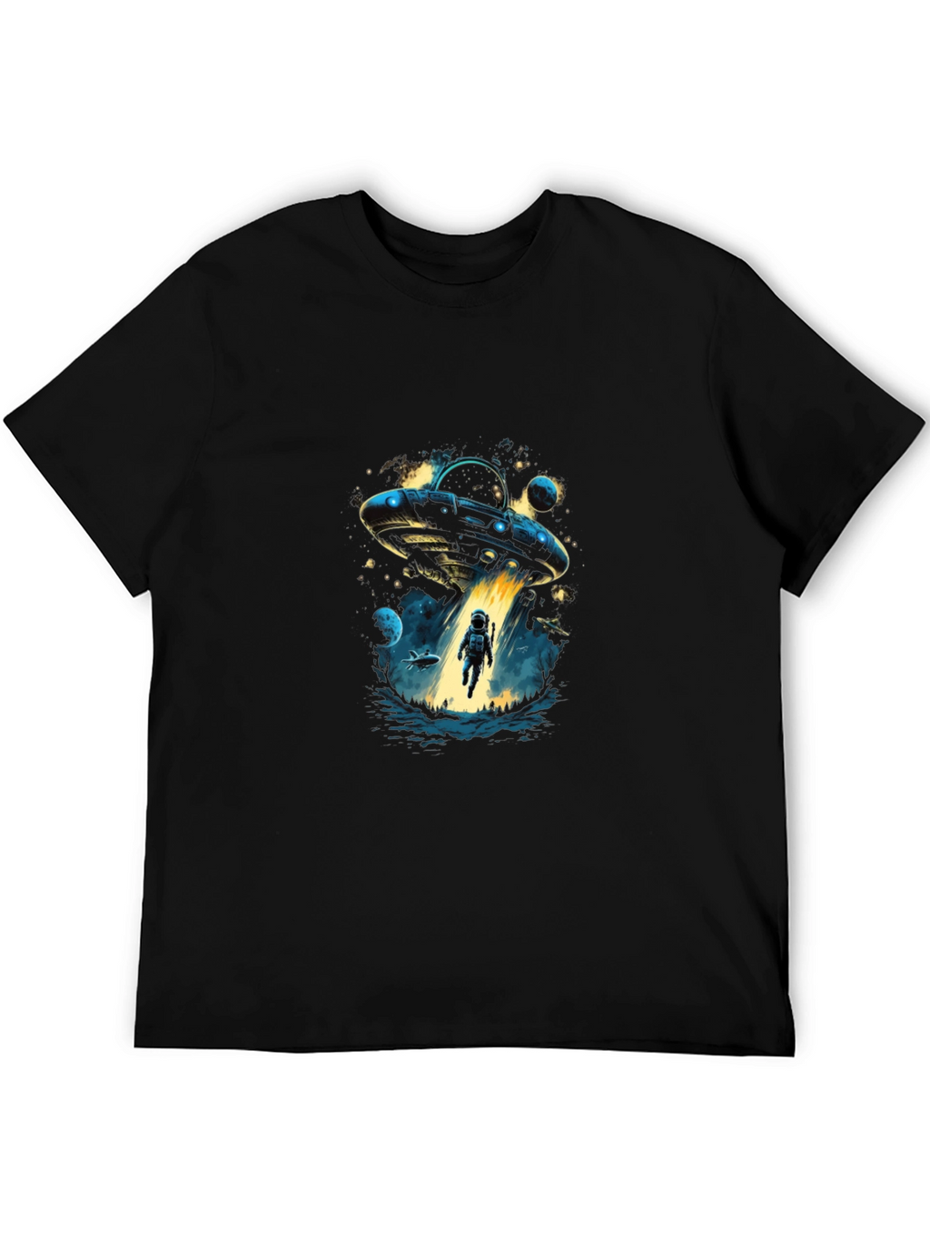 UFO Abduction T-Shirt: Space Adventure Design