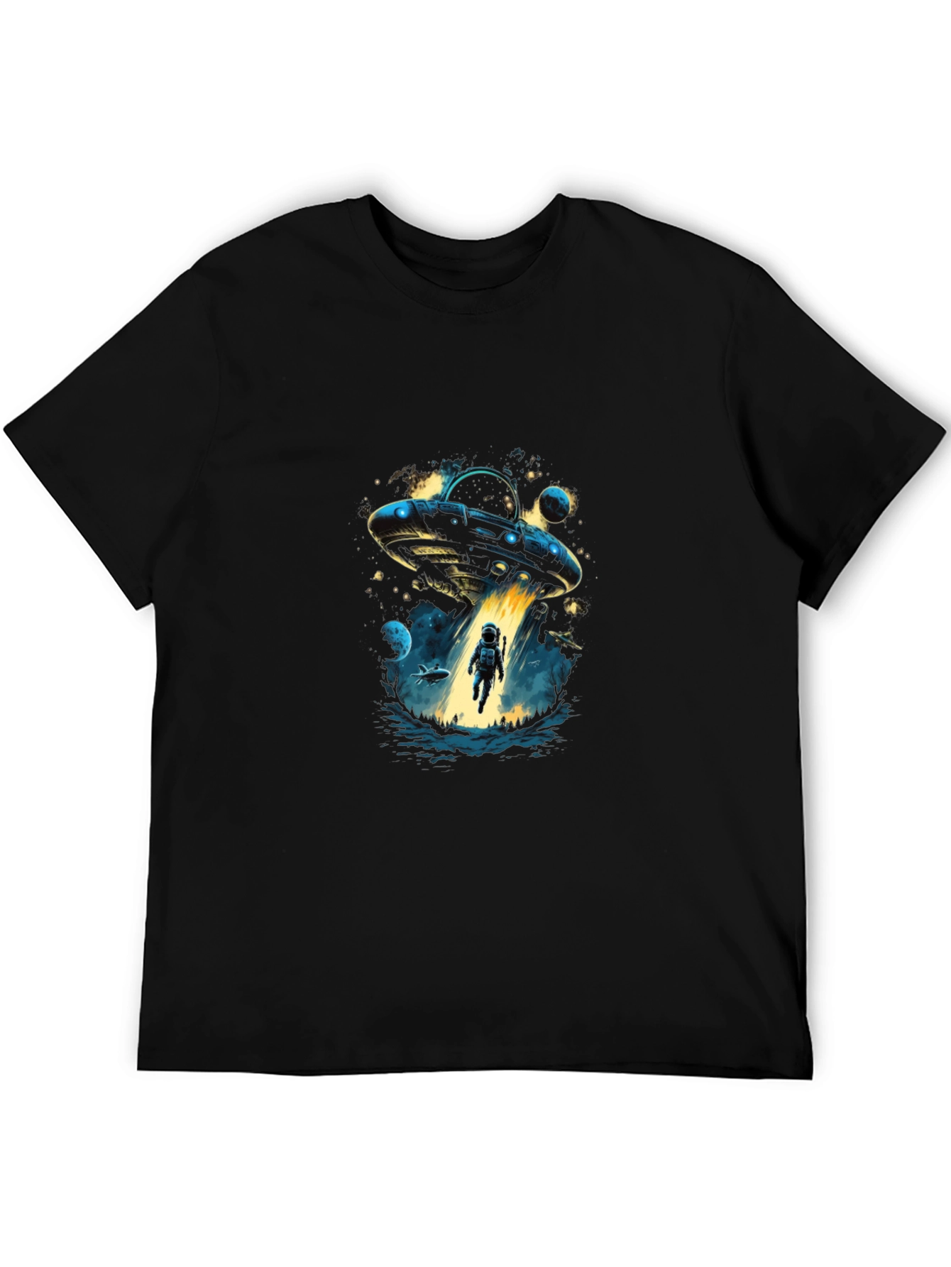 UFO Abduction T-Shirt: Space Adventure Design