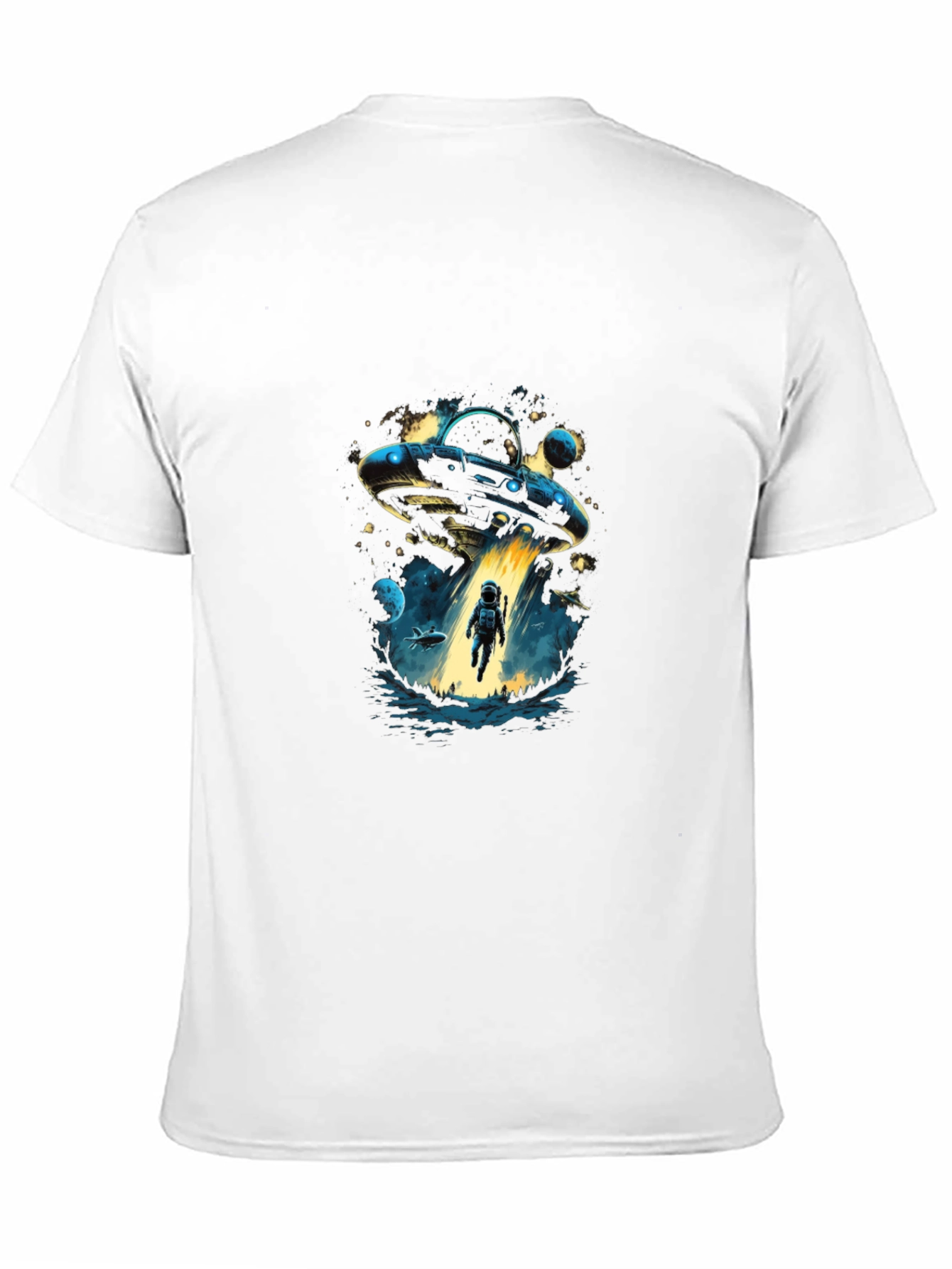 UFO Abduction T-Shirt: Space Adventure Design